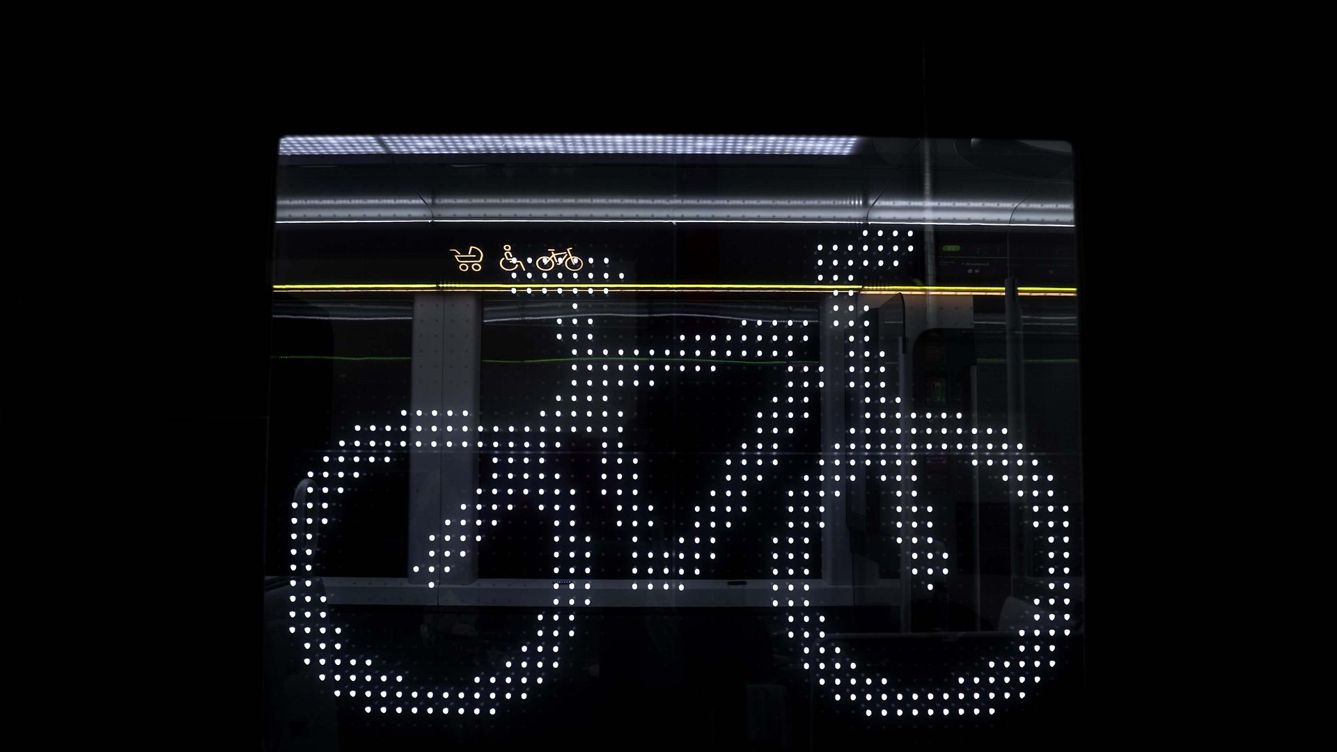 LED Bild Fahrrad